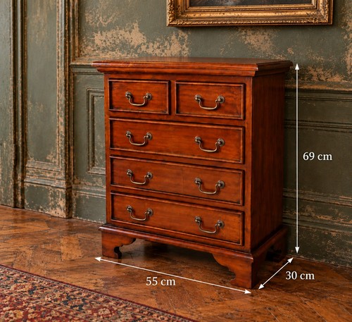 Vintage small chest - of, drawers
