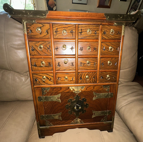 Vintage chinese apothecary - vintage,