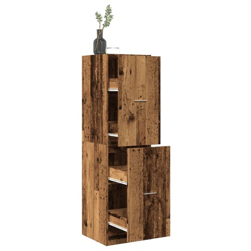 Vidaxl apothecary cabinet old - cabinet,