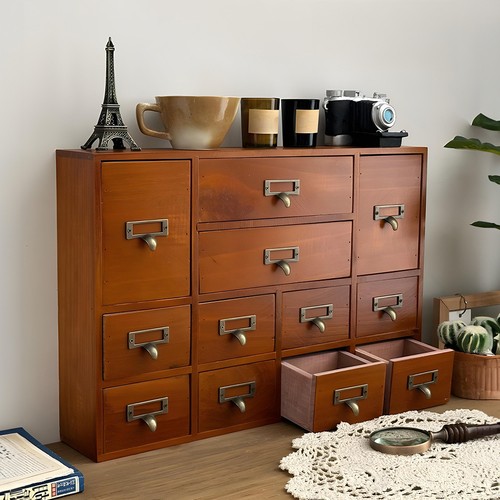 Drawers wooden desktop - 12,