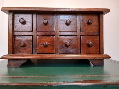 Vintage handcrafted table top - handcrafted,