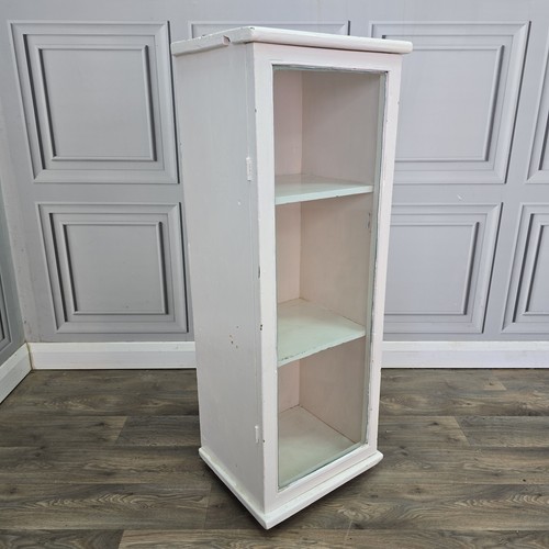 Victorian painted pine cabinet - victorian,