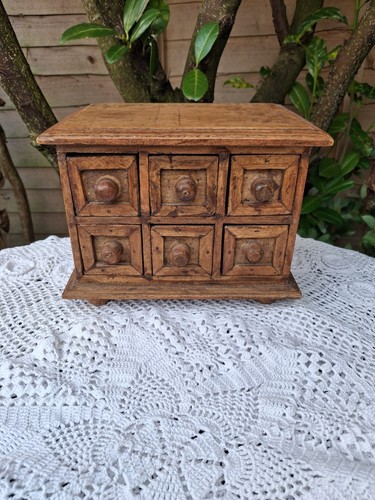 Vintage table top wooden - , spice
