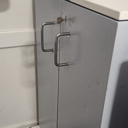 Grey apothecary cabinet door - grey,