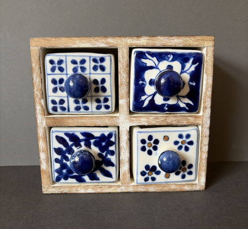 Drawer wooden apothecary - 4,