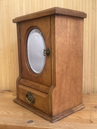 Antique oak apothecary - antique,