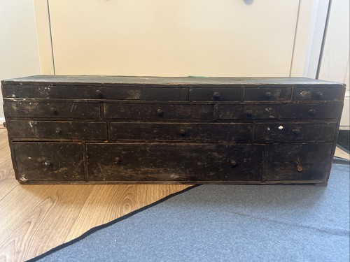 Vintage pine bank 14 - pine,