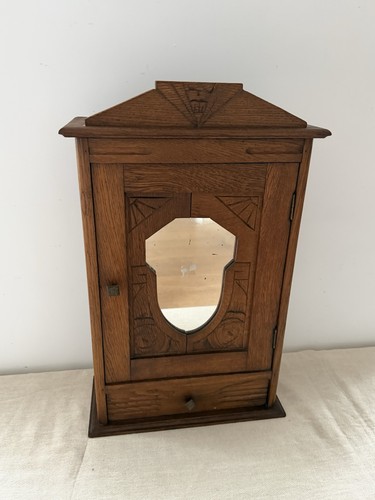 Antique french oak art deco - antique,